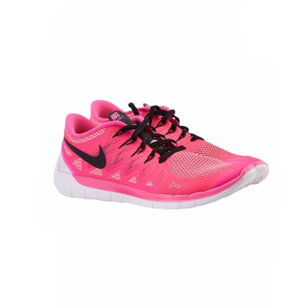 Nike Free 5.0 Pink Power Running Shoes
